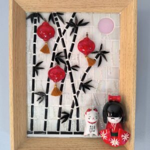 Kokeshi aux Lanternes